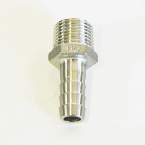 S/S 1/2" Hose Nipple Male (BSP)