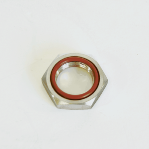 S/S 1/2" Hex Nut with O Ring