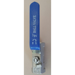 S/S Ball Valve 1/2 NPT