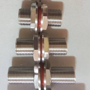 S/S Bulkhead Set 5/8 100mm