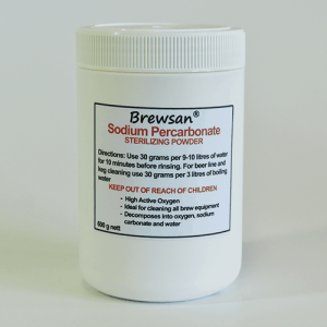 Brewsan - Sodium Percarbonate: Sterilizing Powder (500g)