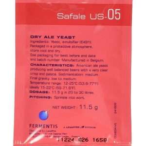 Fermentis Yeast - Safale US-05 (11g)