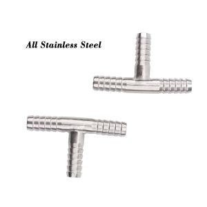 Stainless Steel T Splitter-7mm barb
